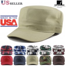Made In USA Cotton Twill Military Caps Cadet Army Caps  eb-11284065